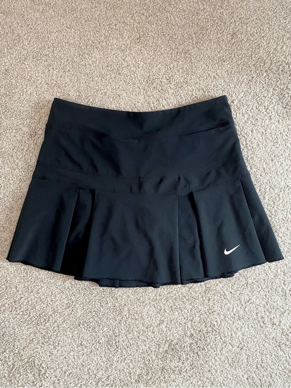 Classic Black Nike Tennis Skort